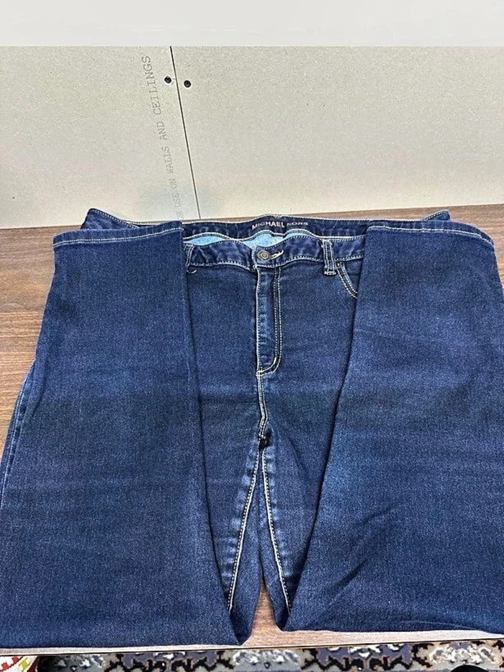 Michael Kors Cropped Skinny Jeans Blue Size 4